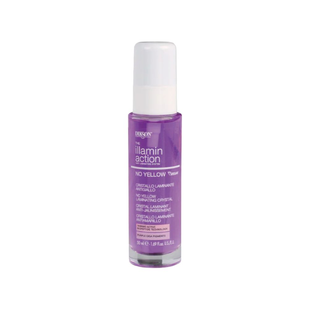 13251 cristal laminante no yellow dikson 50ml 3 Home Kit Laminación Antiamarillo Illaminaction No Yellow Dikson - Imagen 5