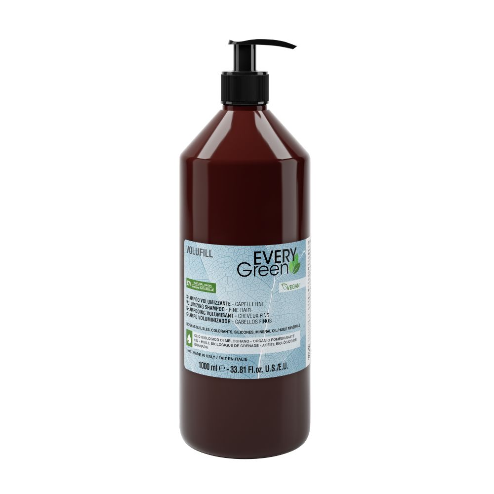13281 champu volumen volufill 1000ml Champú Volumen Cabellos Finos Volufill EveryGreen - Imagen 3