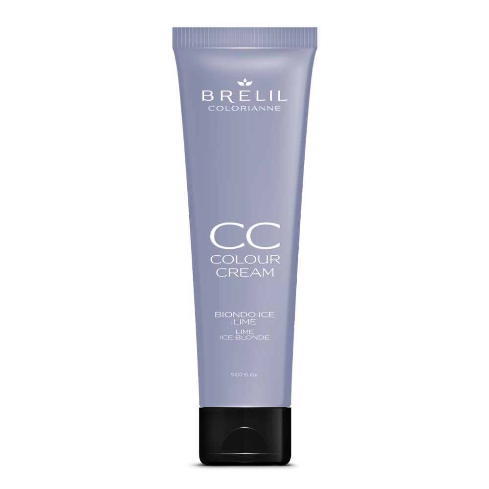 13323 biondo ice lime brelil 2 Crema Colorante Nutritiva CC Colour Cream 150ml Brelil - Imagen 7