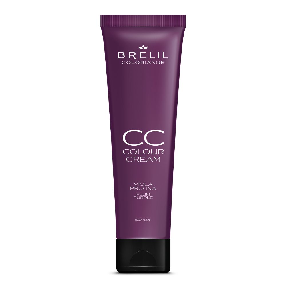 13324 viola prugna brelil 2 Crema Colorante Nutritiva CC Colour Cream 150ml Brelil - Imagen 6