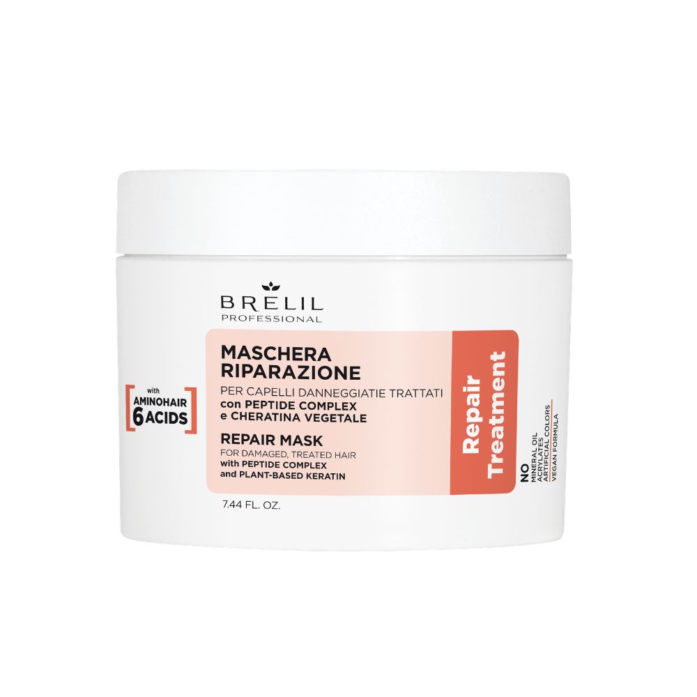 13348 mascarilla repair brelil 220ml 2 Mascarilla Reparación Intensa con 6 aminoacidos Repair Brelil - Imagen 2