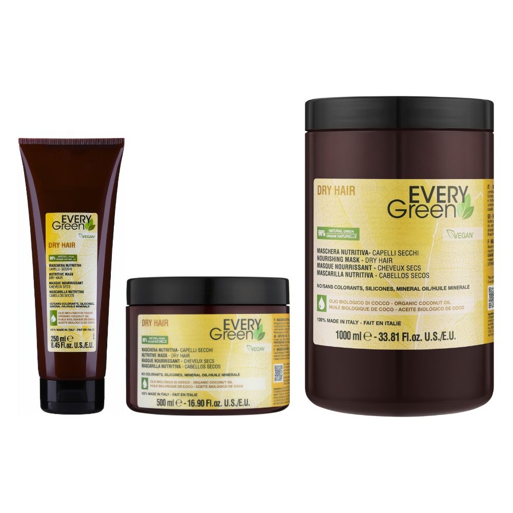 600333 mascarilla dry hair everygreen Mascarilla Nutritiva Cabellos Secos EveryGreen