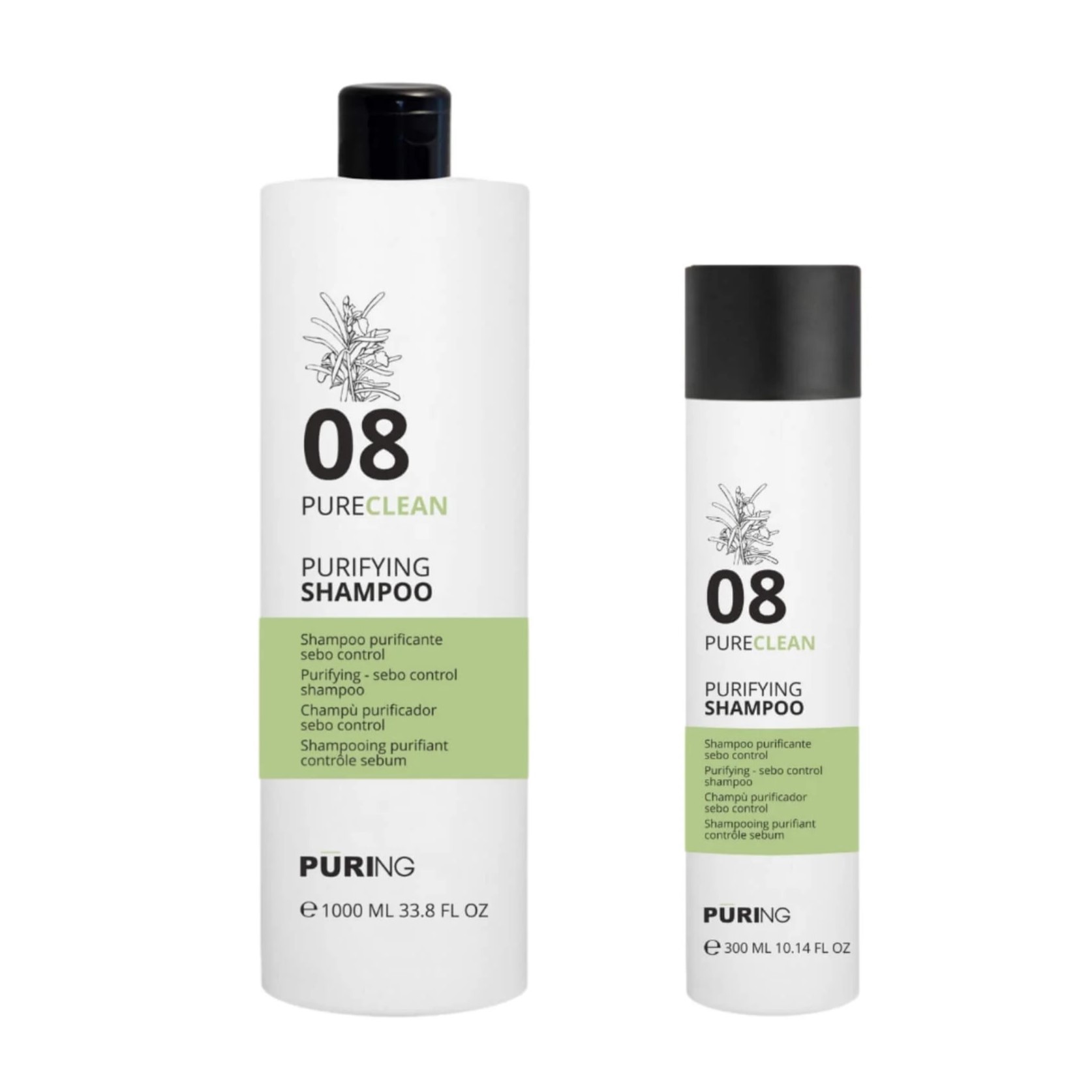 600554 champu pureclean puring 1 Champú Cabellos Grasos Pure Clean 08 Puring
