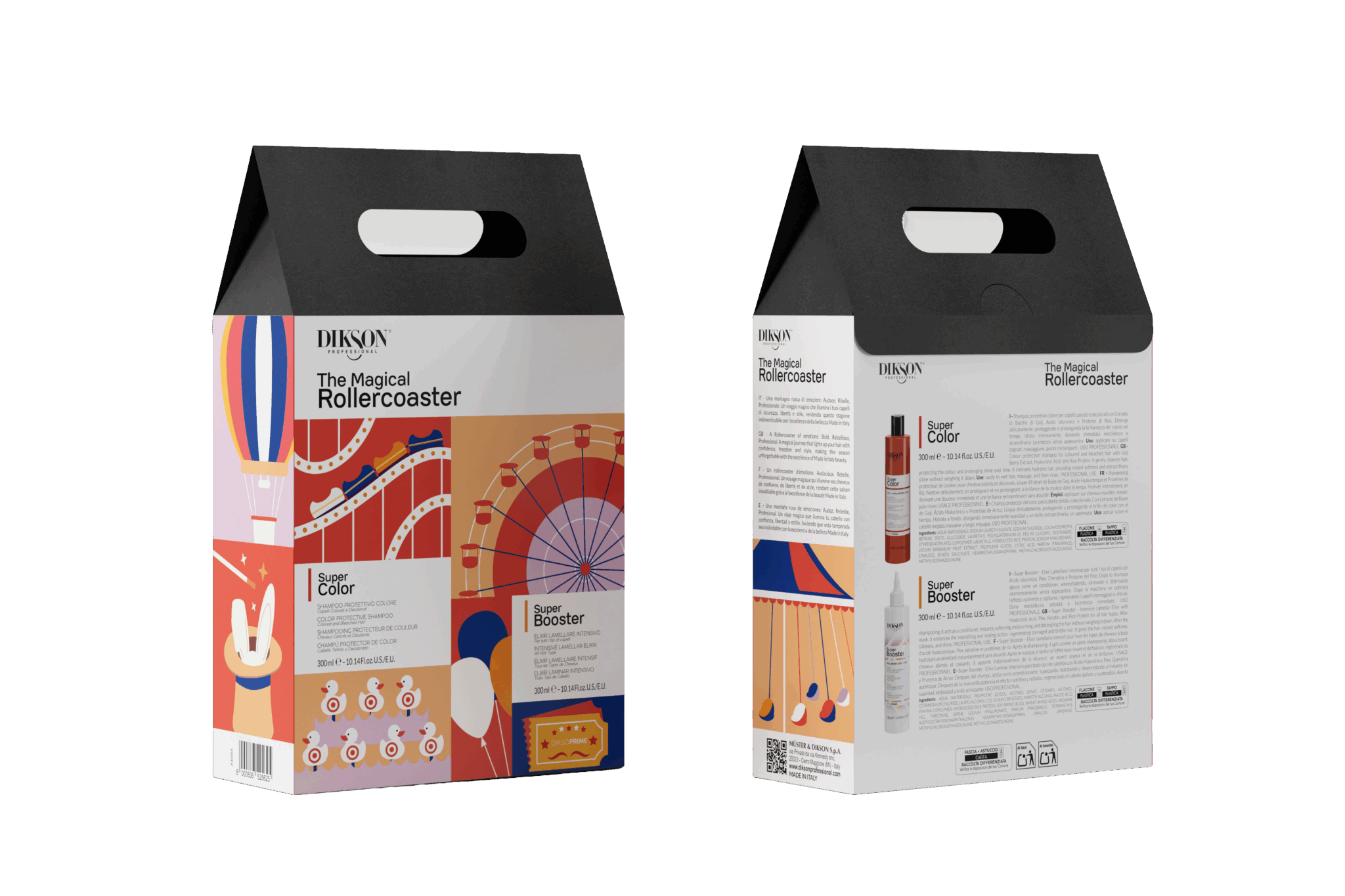 A1044 DK PRO KIT COLOR BOOST scaled 2 PACK DIKSOPRIME COLOR CHAMPU + BOOSTER