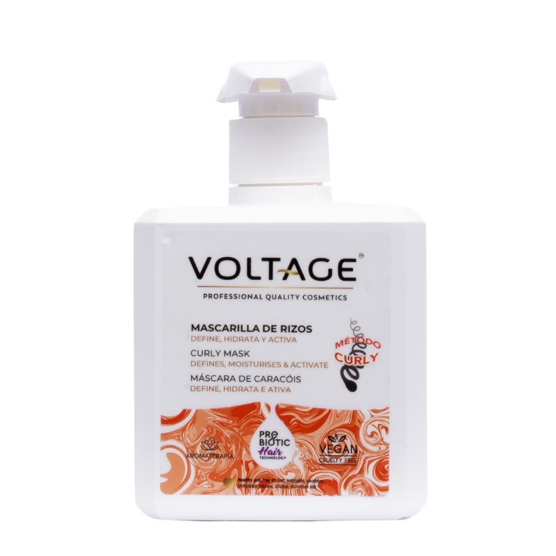 Mascarilla de Rizos Metodo Curly Mascarilla De Rizos Metodo Curly 500ml Voltage