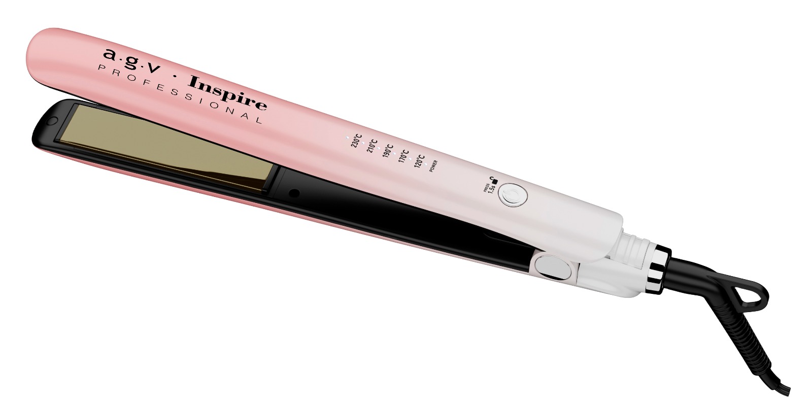 Plancha Pink AGV Plancha Inspire Titanium 230º 25mm AGV - Imagen 2