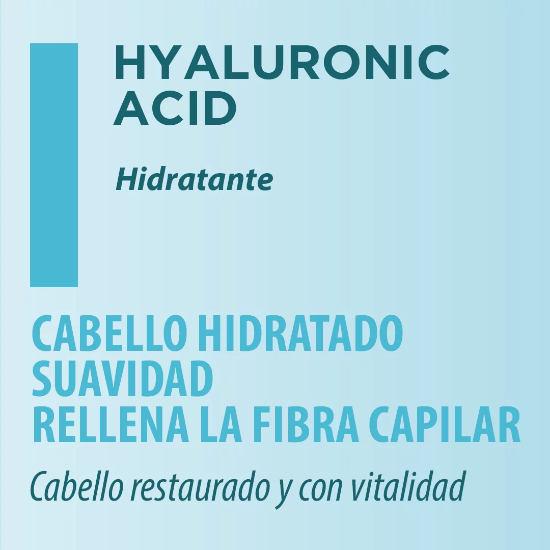 biphase hialuronico Acondicionador Bifásico Hidratante Hyaluronic Acid 100ml Nirvel - Imagen 2