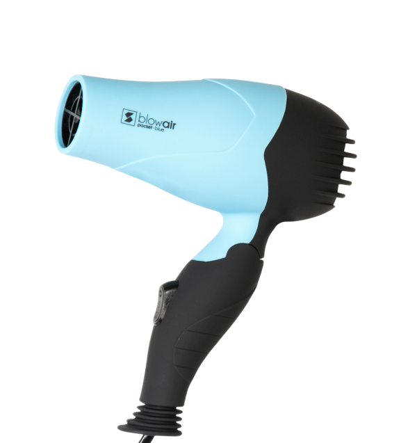 blow air pocket azul Secador de viaje Blow Air Pocket Perfect Beauty - Imagen 2