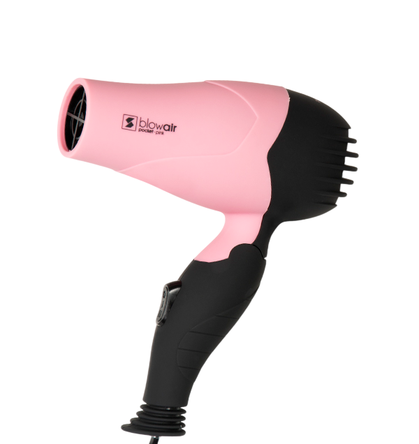 blow air pocket rosa Secador de viaje Blow Air Pocket Perfect Beauty - Imagen 3