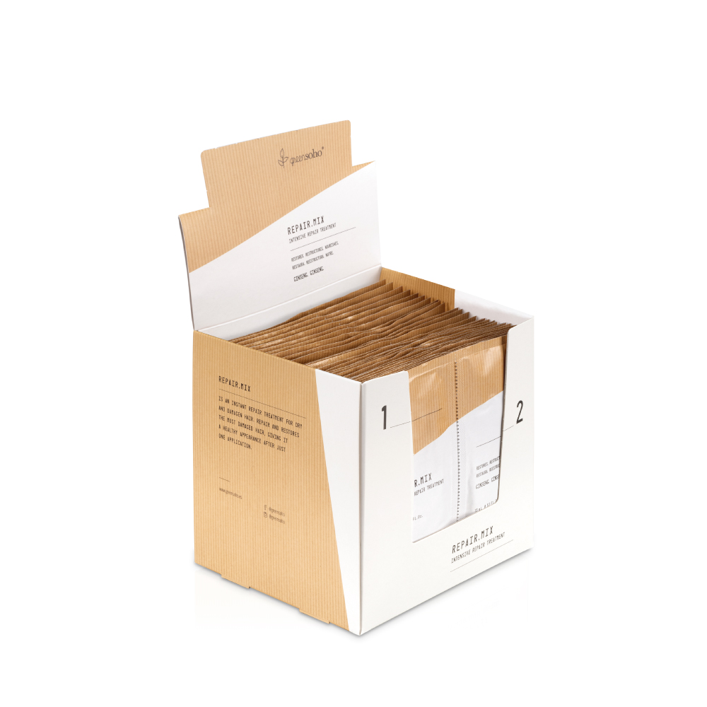 caja repair mix greensoho Tratamiento Reparador Monodosis Repair.Mix 2x15ml Greensoho - Imagen 2