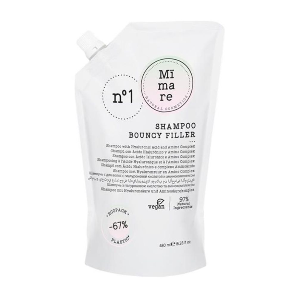champu bouncy filler mimare 480ml Champú Redensificador Bouncy Filler Nº1 Mimare - Imagen 2