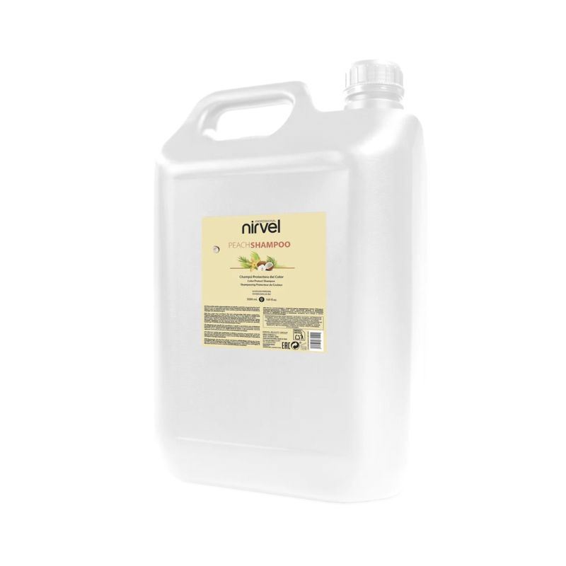 champu melocoton nirvel 5l Champú Protector del Color Melocotón Nirvel - Imagen 3