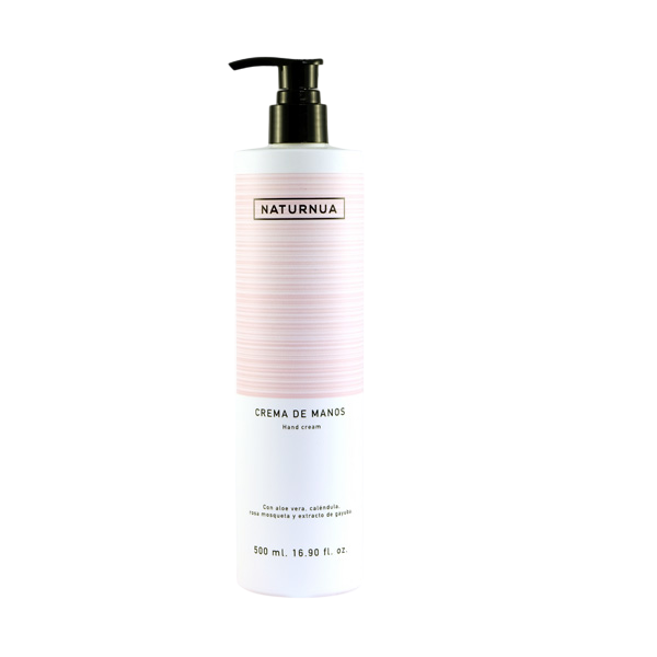 crema manos 500ml naturnua Crema de Manos Regeneradora con Aloe Vera Naturnua - Imagen 3