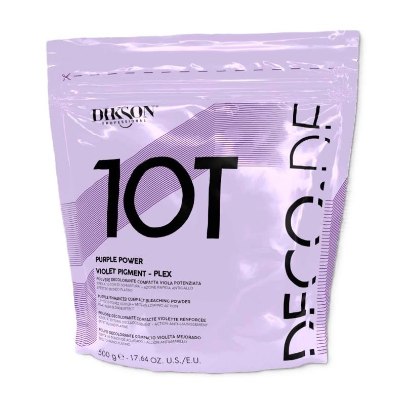 dikson decoloracion 10t violeta zip 500gr Decoloración en Polvo Violeta 10T 500gr Dikson
