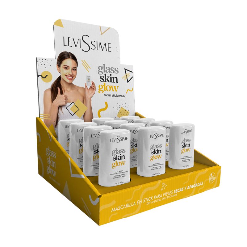 glass skin glow Mascarilla en stick Pieles Secas Glass Skin Glow 25gr Levissime - Imagen 2