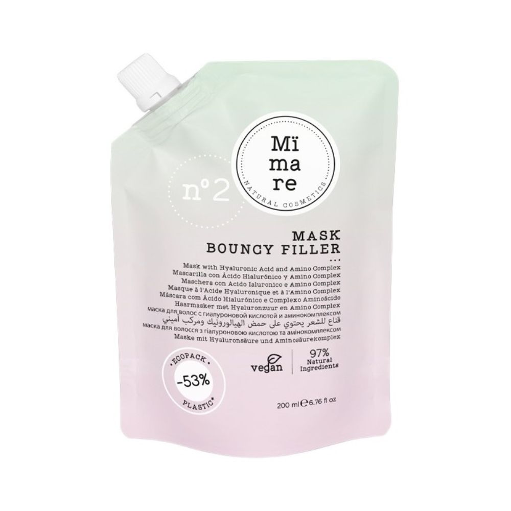 mascarilla bouncy filler mimare 200ml Mascarilla Redensificadora Bouncy Filler Nº2 Mimare - Imagen 2