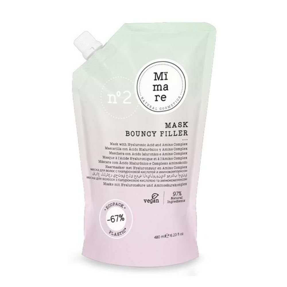 mascarilla bouncy filler mimare 480ml Mascarilla Redensificadora Bouncy Filler Nº2 Mimare - Imagen 3