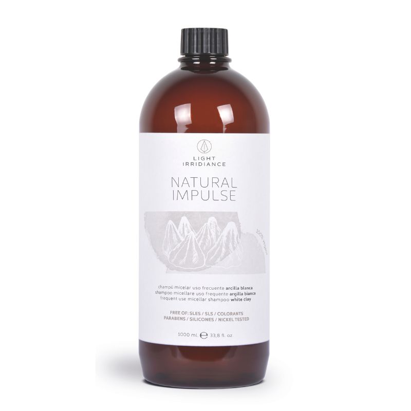 natural impulse champu arcilla Champú Micelar Arcilla Blanca Natural Impulse 1000ml Light Irridiance