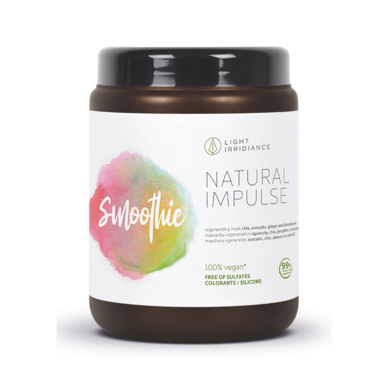 natural impulse mascarilla smoothie 1 Mascarilla Regeneradora Smoothie Natural Impulse 1000ml Light Irridiance