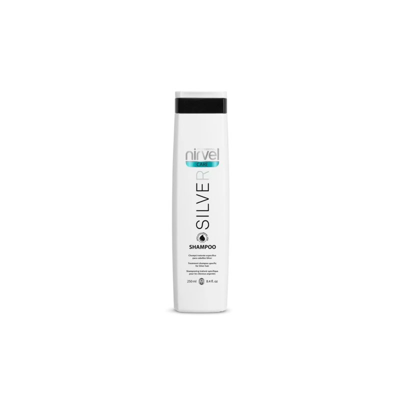 nirvel champu silver cabellos con canas 250ml Champú Hidratante Silver Nirvel