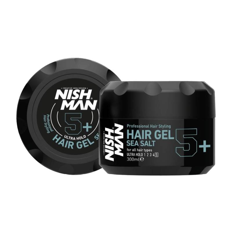 nishman hair gel sea salt Gel Sea Salt Ultra Hold 5+ 300ml Nishman