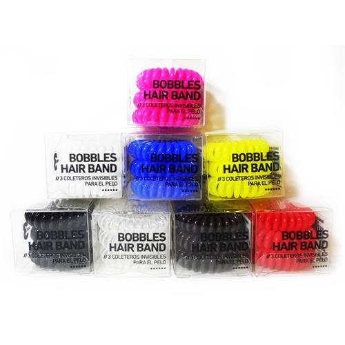 BOBBLES HAIR COLETERO 3 UND NEGRO