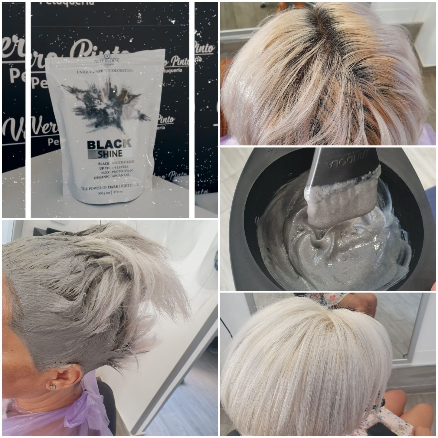 p 8 6 5 9 8659 ALTERLOOK DECOLORACION BLACK SHINE 500 GR ALTERLOOK DECOLORACION BLACK SHINE 500 GR.