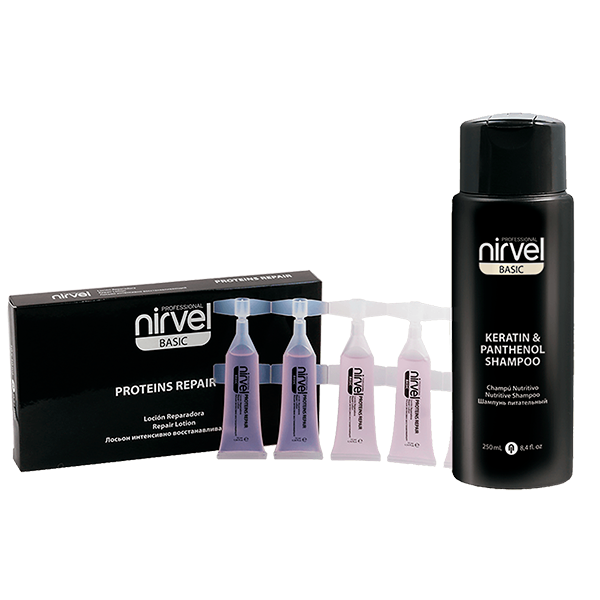 Pack Proteins Repair+Keratin Champú Nirvel