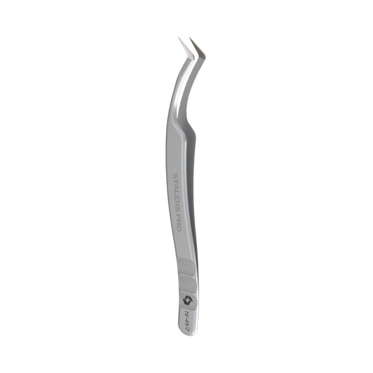 pinzas expert 45 tipo 2 staleks 1 Pinzas para pestañas con punta de fibra EXPERT 45 TIPO 2 (forma de L, 40') Staleks