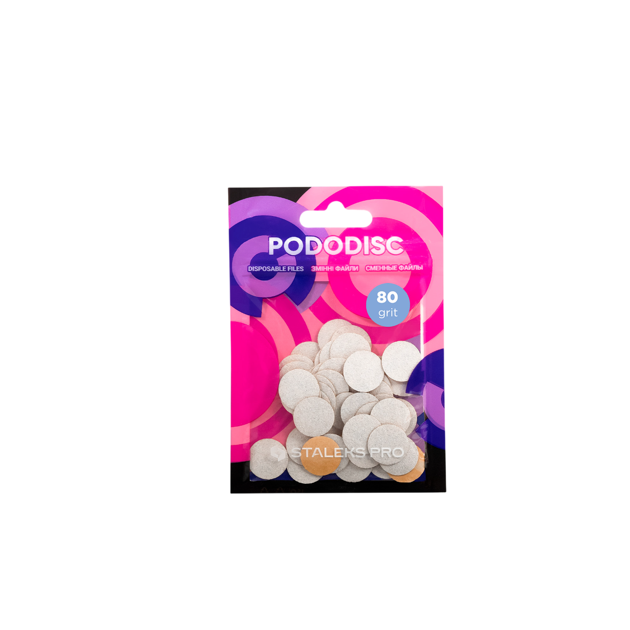 recambios discos S 80 1 Recambios Discos de Pedicura PODODISC S Grano 80 (50uds) Staleks