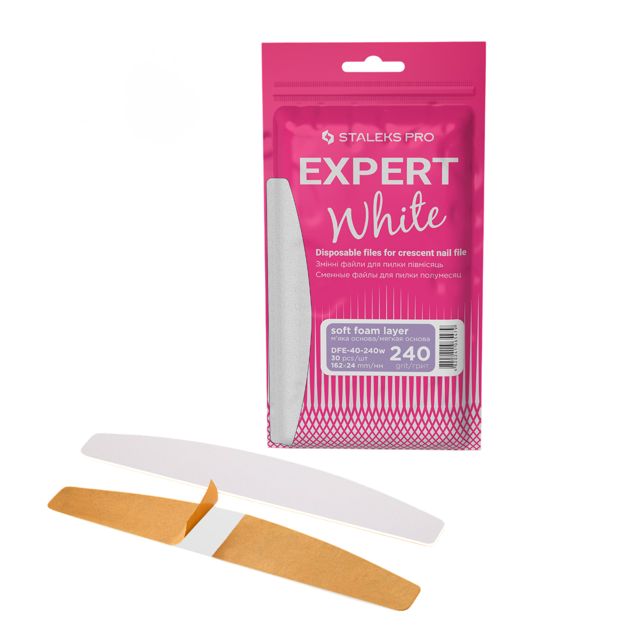 recambios limas 240 1 Recambios para limas curvas EXPERT 40 grano 240 (30uds) Staleks