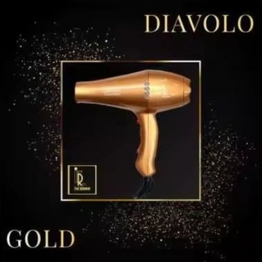 secador diavolo gold caja Secador con difusor Diavolo Gold Edition 2100/2400 Irene Ríos - Imagen 3